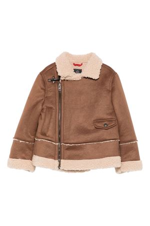 giubbotto in poliestere beige FAY KIDS | FX2Q47H0066322BG